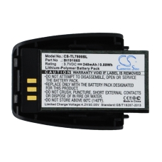 Yhteensopiva akun vaihto Plantronics BT191665,BT291665