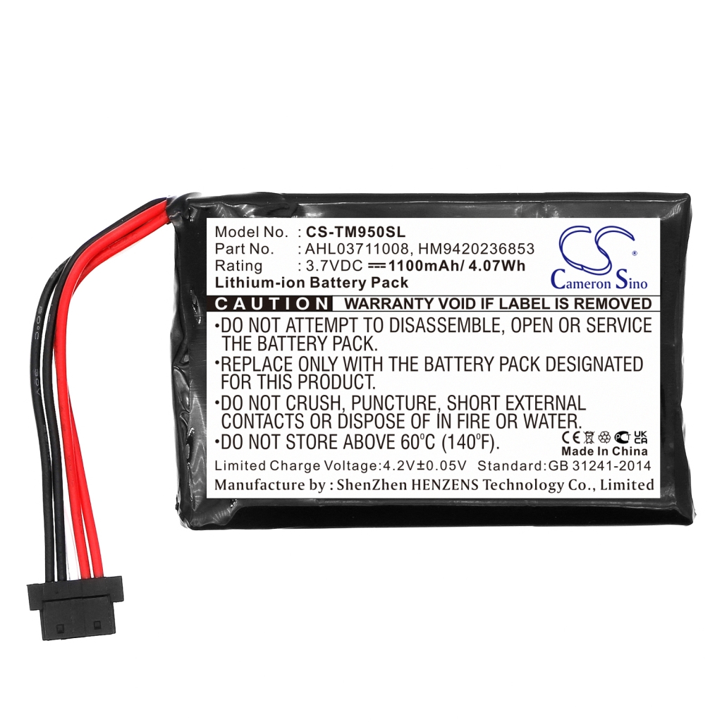 Akut GPS, Navigaattorin akku CS-TM950SL