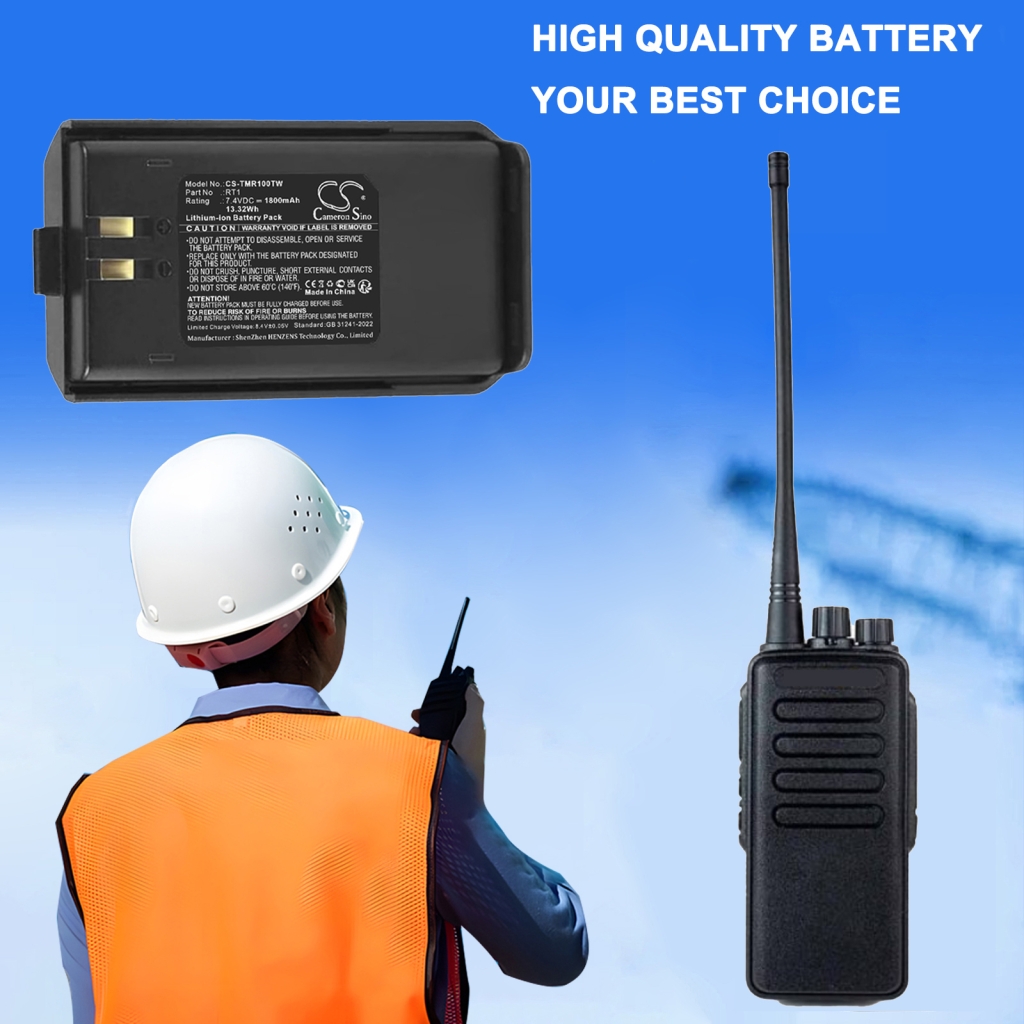 Kaksisuuntaisen radion akku Tytera CS-TMR100TW