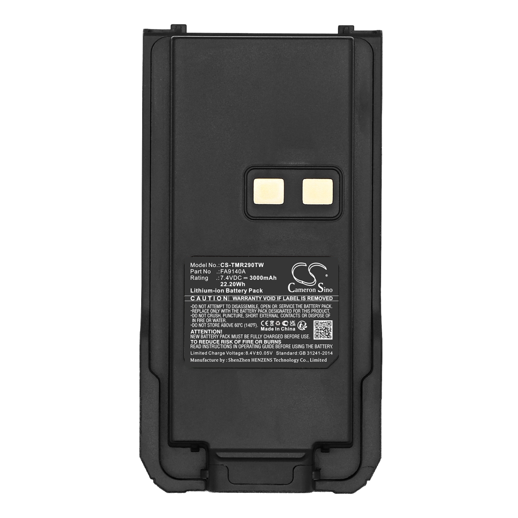 Kaksisuuntaisen radion akku Retevis CS-TMR290TW