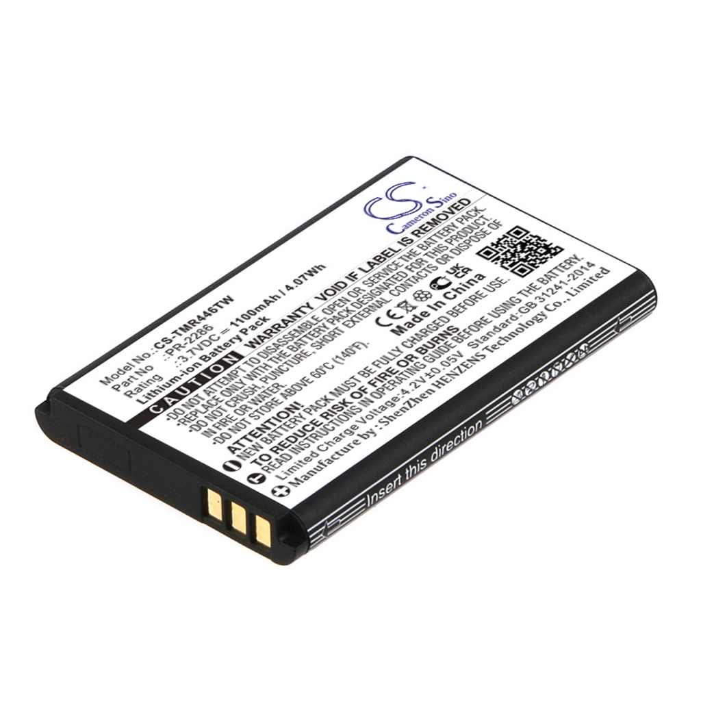 Kaksisuuntaisen radion akku Cps CS-TMR446TW