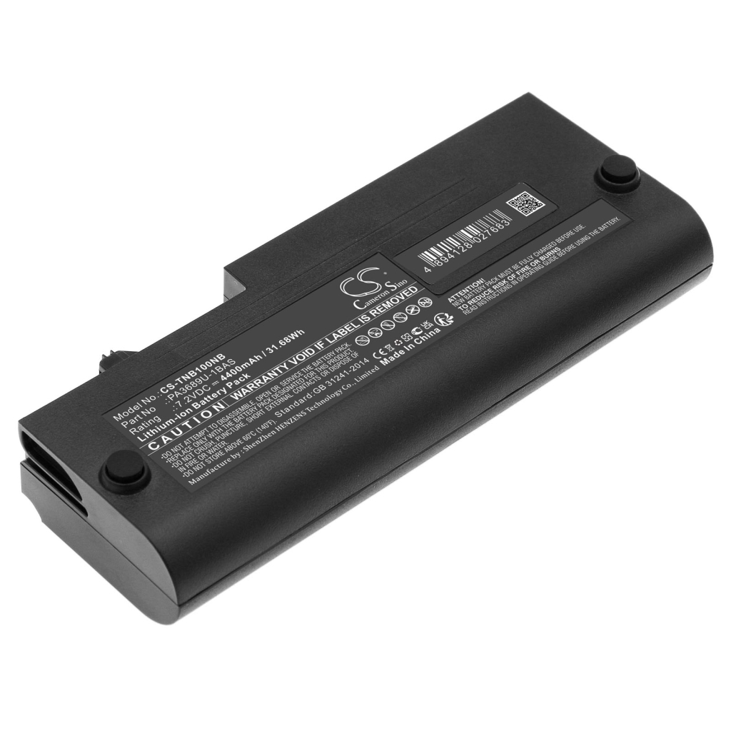 Kannettavan tietokoneen akku Toshiba Netbook NB100 PLL10C-01G02U