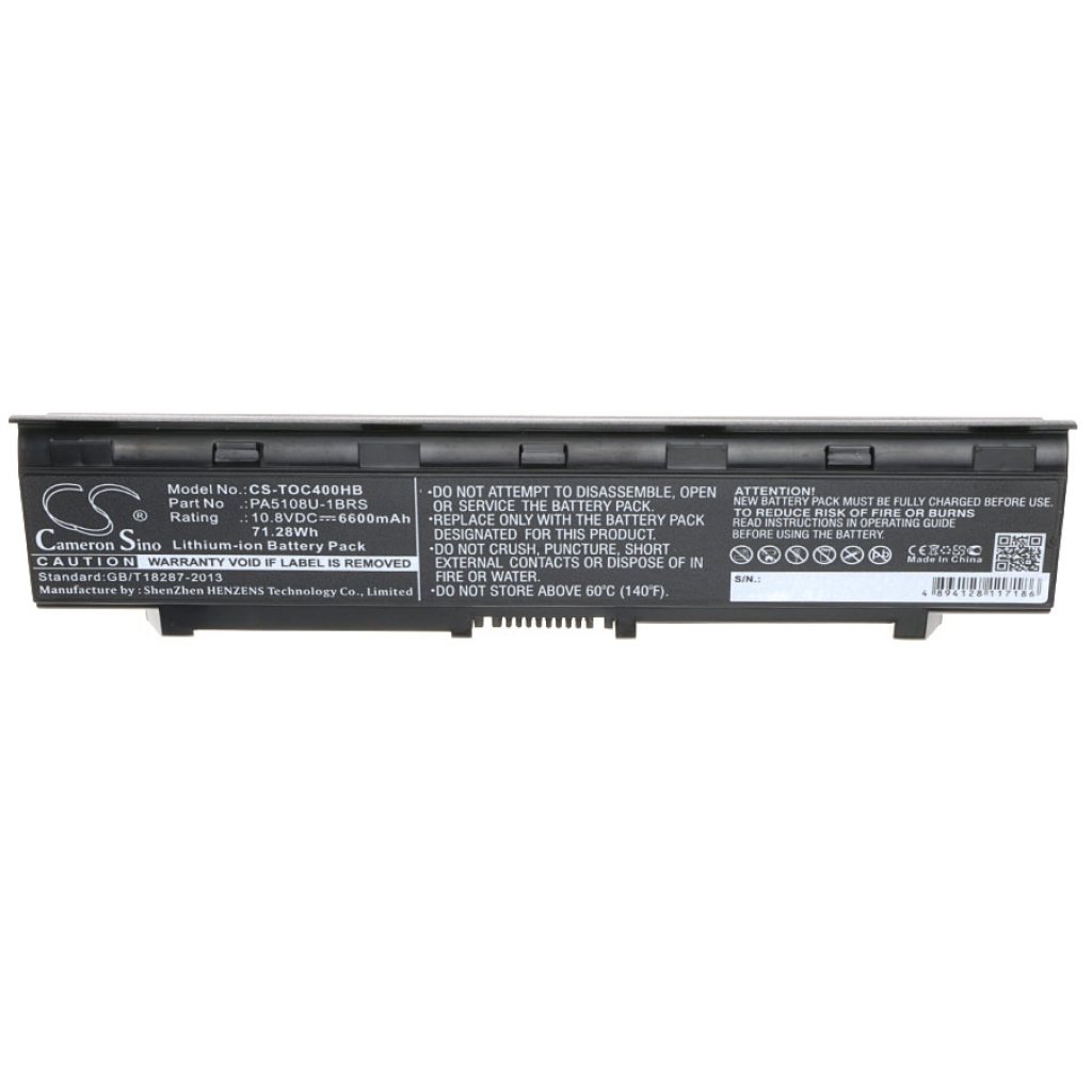 Akku yhteensopiva Toshiba CS-TOC400HB