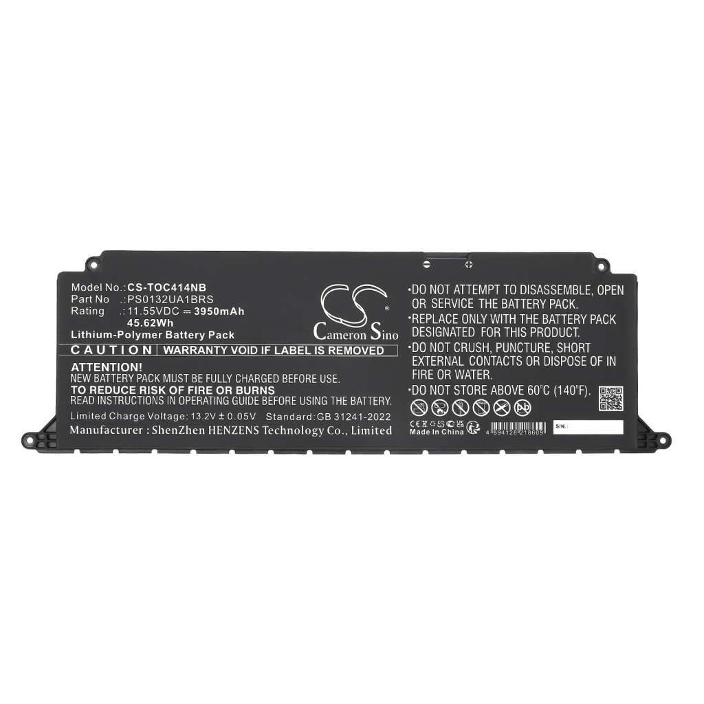 Kannettavan tietokoneen akku Dynabook CS-TOC414NB
