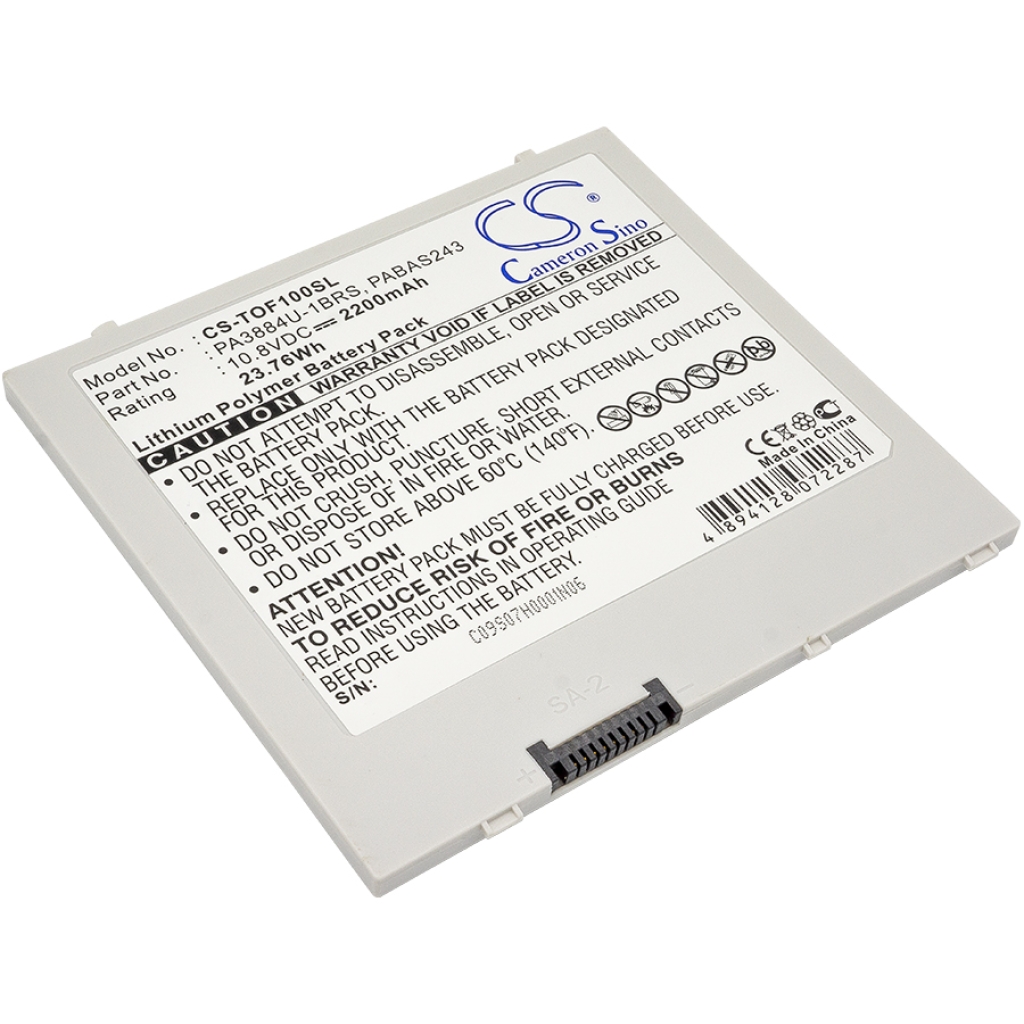 Akut Tabletin akku CS-TOF100SL