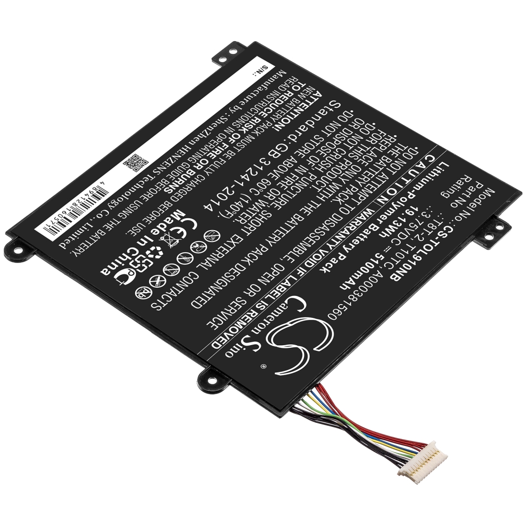 Akut Tabletin akku CS-TOL910NB