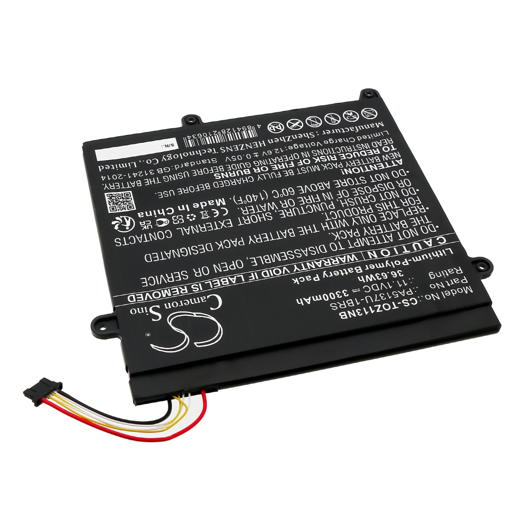 Yhteensopiva akun vaihto Toshiba PA5137U-1BRS