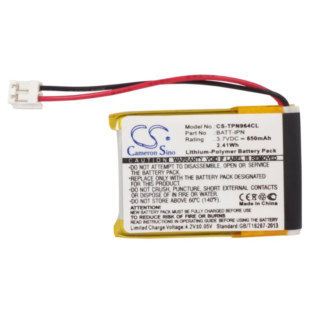 Yhteensopiva akun vaihto TELEDEX BATT-IPN