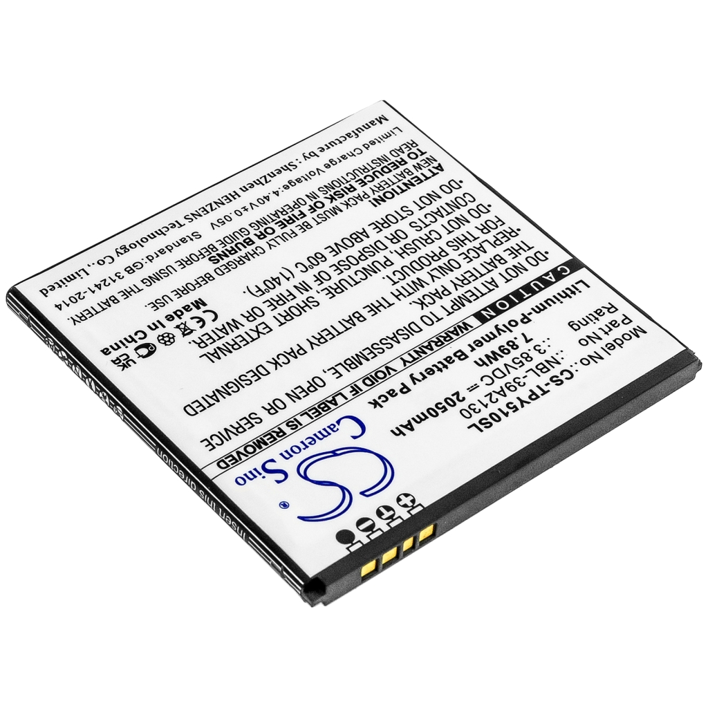 Yhteensopiva akun vaihto Neffos NBL-39A2130