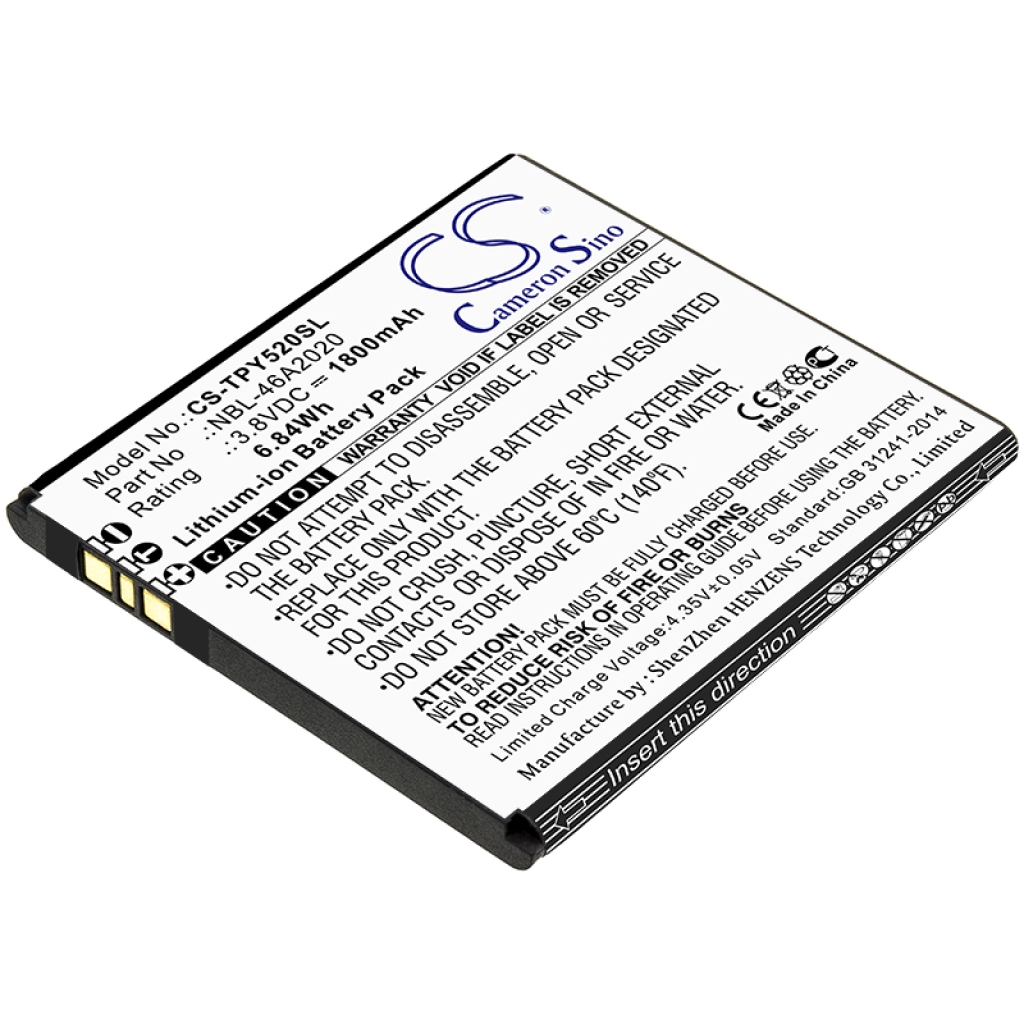 Yhteensopiva akun vaihto TP-Link NBL-46A2020