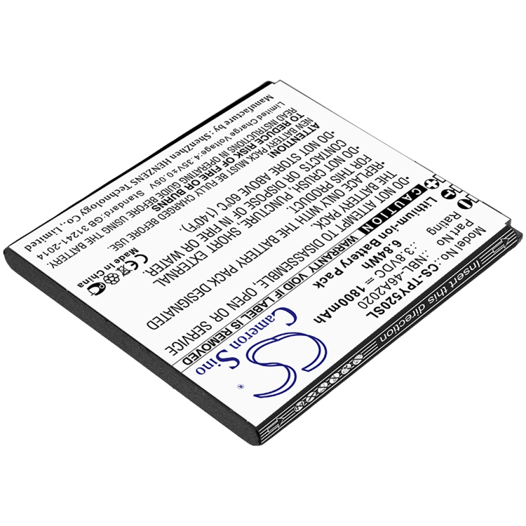 Yhteensopiva akun vaihto TP-Link NBL-46A2020