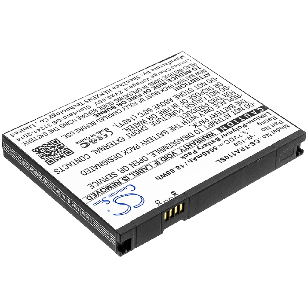 Yhteensopiva akun vaihto Telstra W-10A