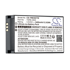 Yhteensopiva akun vaihto Telo Systems TSRB-3600