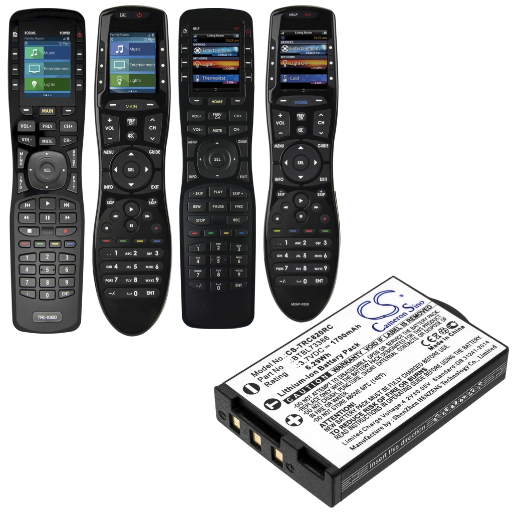 Kaukosäätimen akku Urc TRC-1080 (CS-TRC820RC)