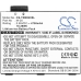 Yhteensopiva akun vaihto Netgear W-20