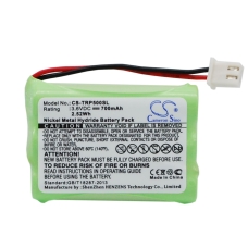 Yhteensopiva akun vaihto Tri-Tronics 1038100-D,1038100-E,1038100-G,1107000