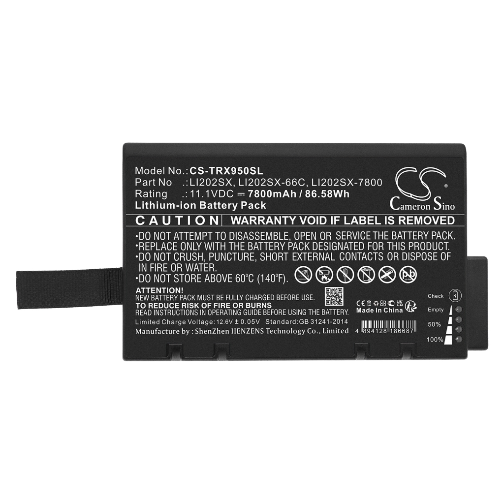 Työkalujen akku Tsi 9350-01 (CS-TRX950SL)