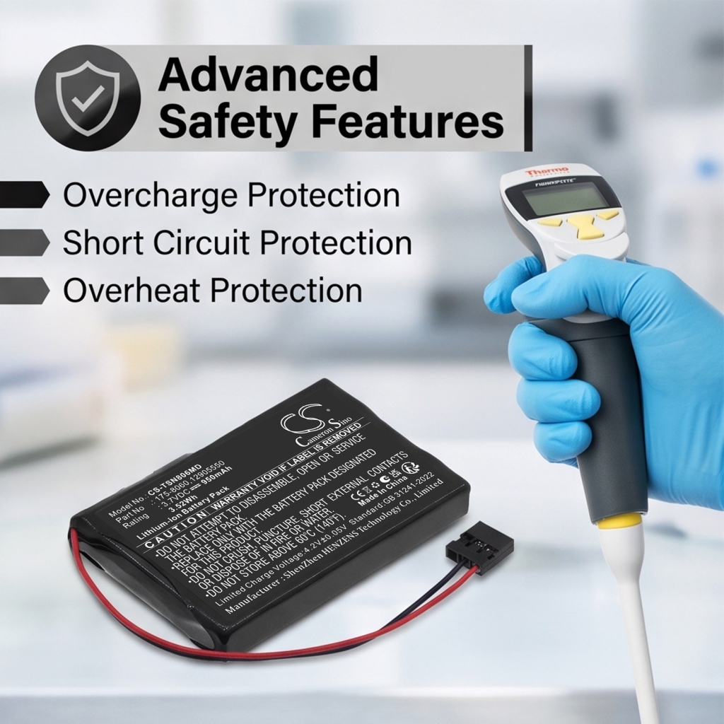 Battery Replaces Thermo Scientific 175-8060