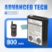 Kaksisuuntaisen radion akku TriSquare CS-TSX100TW