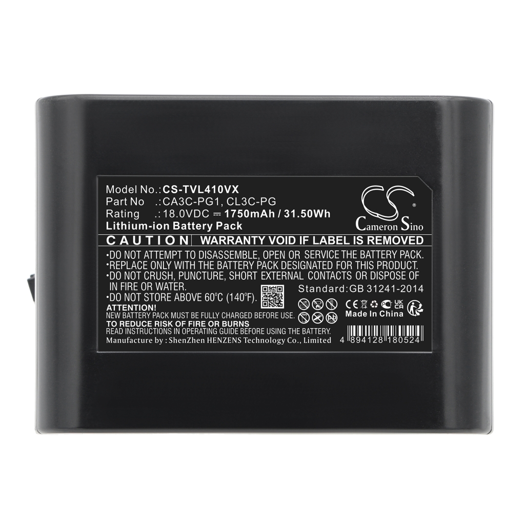 Akut Imurin akku CS-TVL410VX