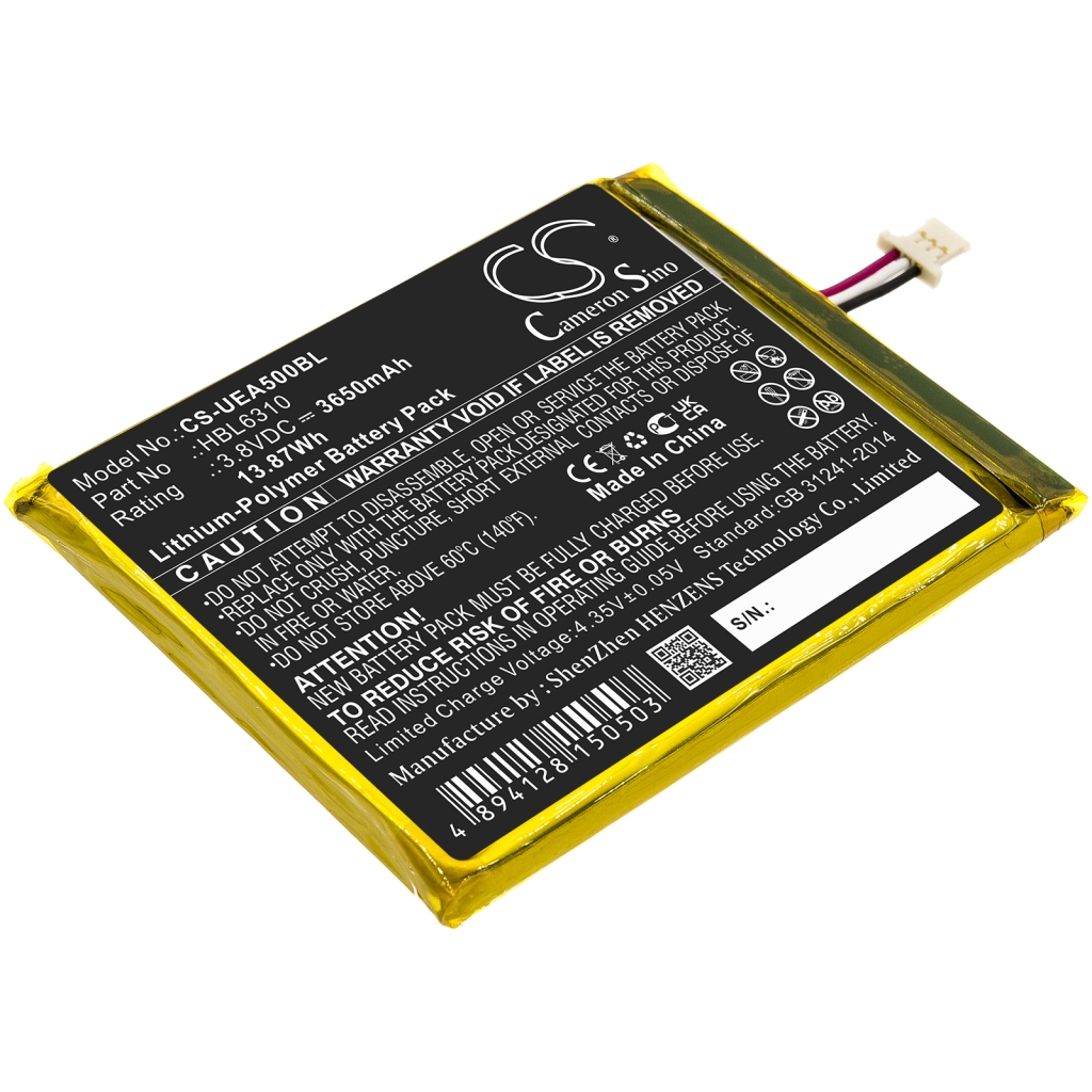 Viivakoodinlukijan akku Urovo i6310i (CS-UEA500BL)
