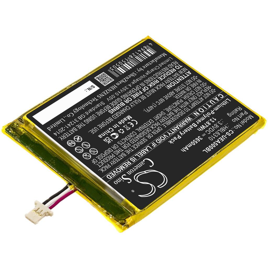 Viivakoodinlukijan akku Urovo i6310i (CS-UEA500BL)