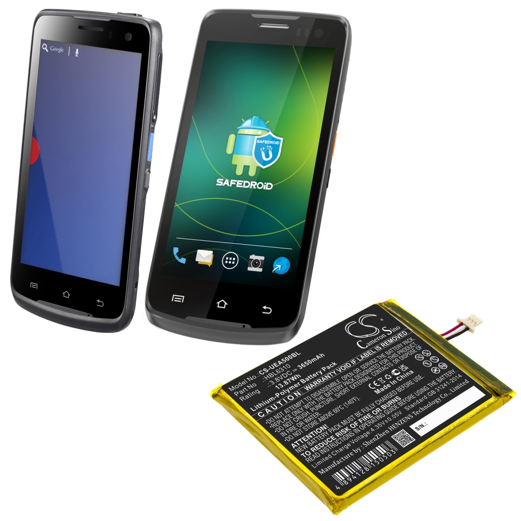 Viivakoodinlukijan akku Urovo i6310i (CS-UEA500BL)