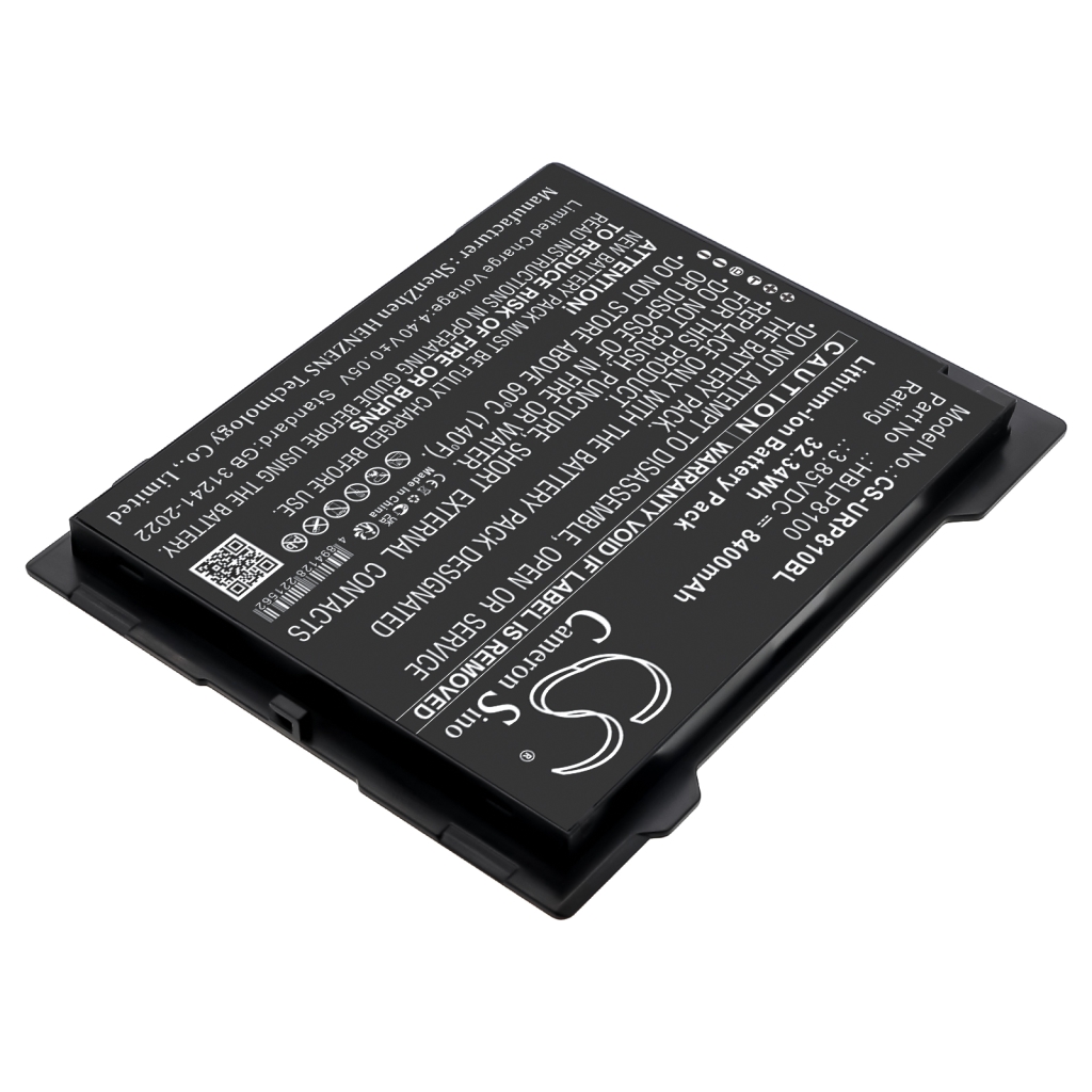 Viivakoodinlukijan akku Urovo CS-URP810BL