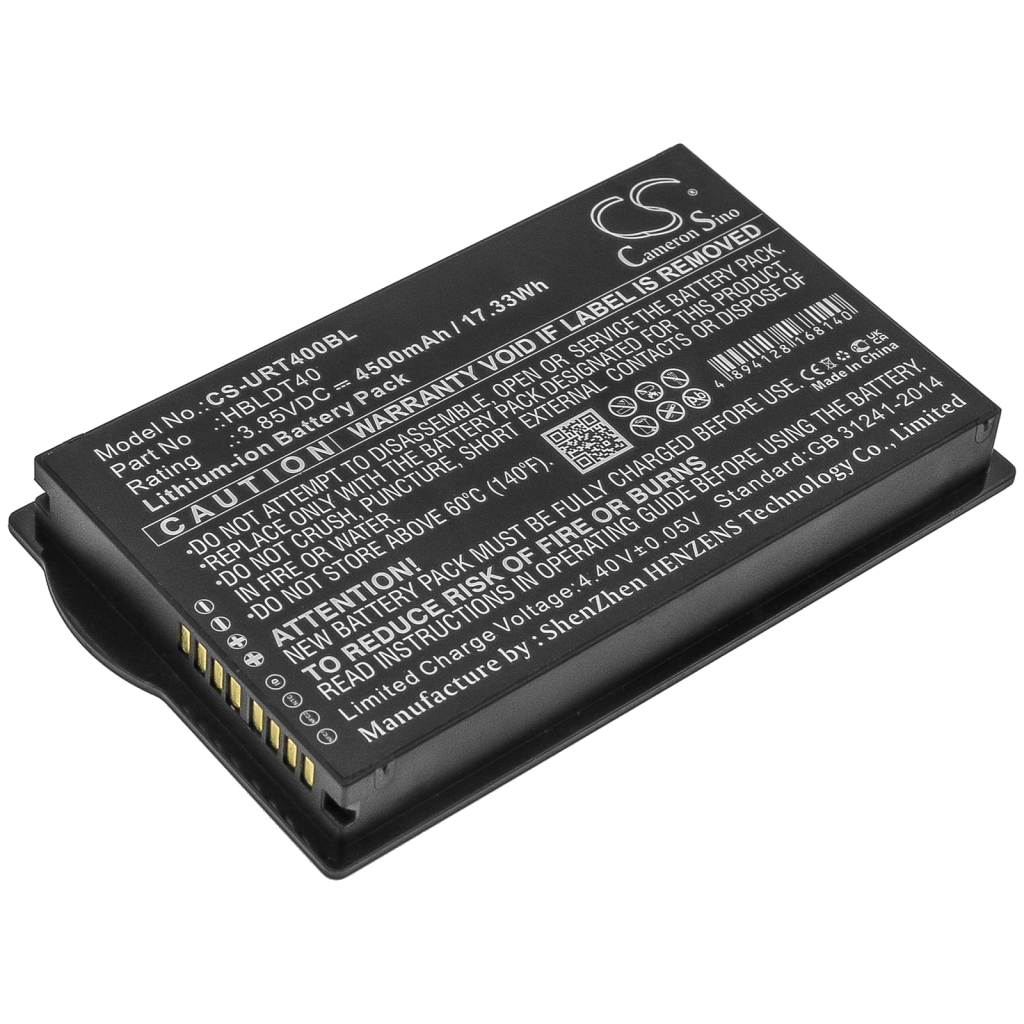 Viivakoodinlukijan akku Urovo CS-URT400BL