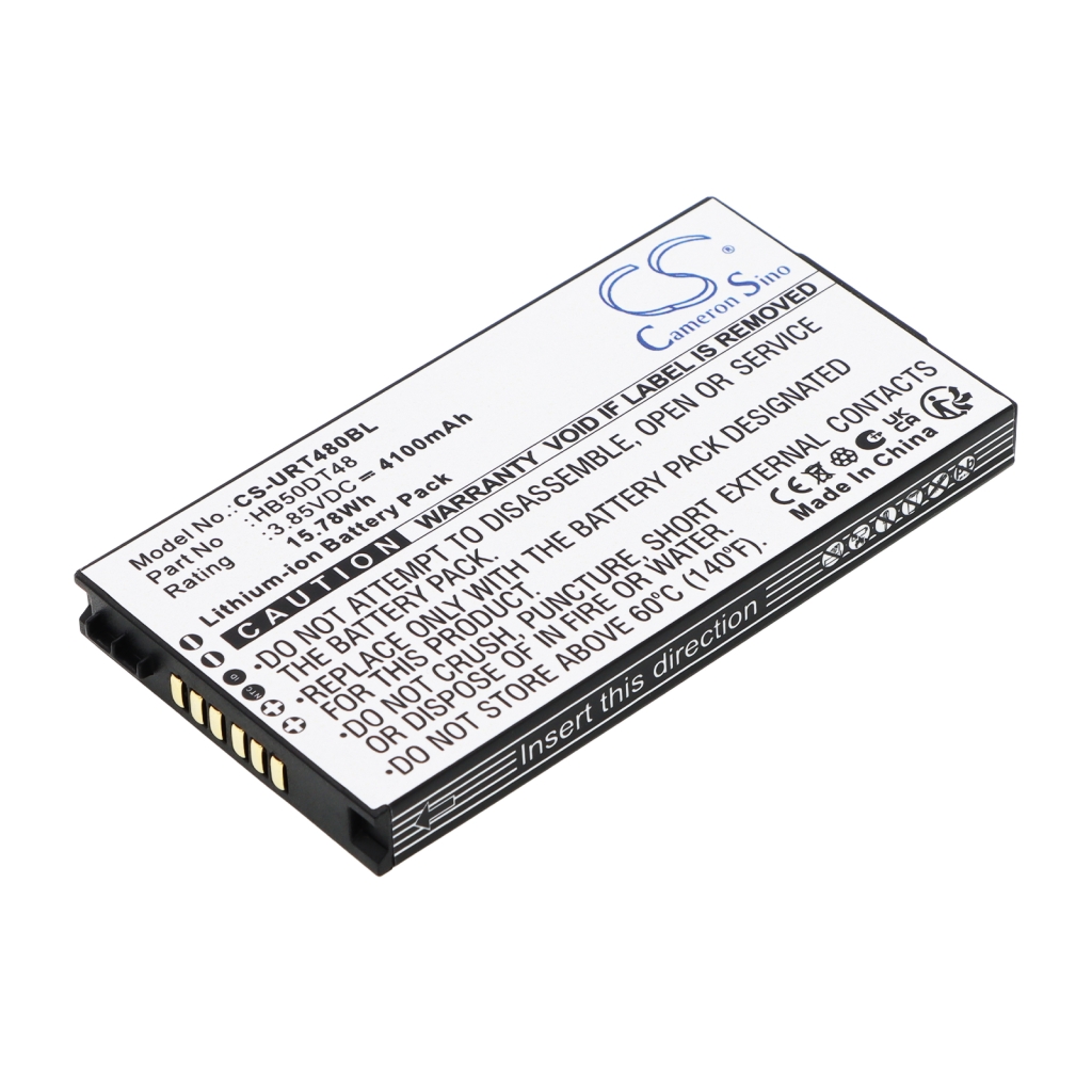 Akku yhteensopiva Urovo CS-URT480BL