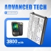 Viivakoodinlukijan akku Urovo CS-URV630BL