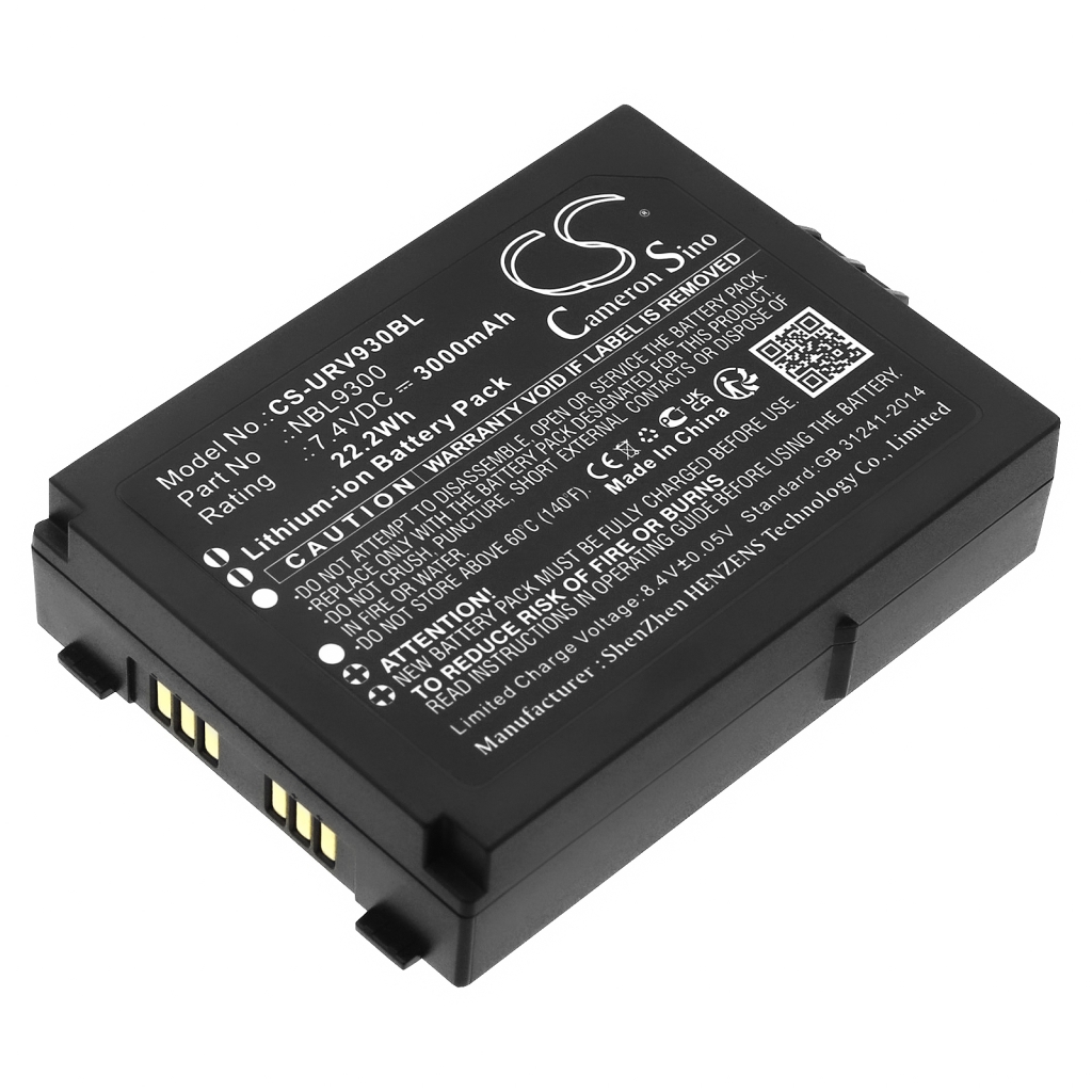 Viivakoodinlukijan akku Urovo NBL9300 (CS-URV930BL)