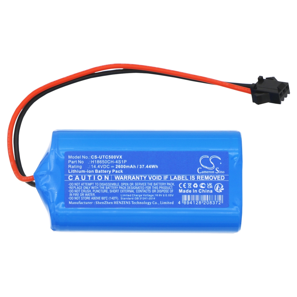 Yhteensopiva akun vaihto Cecotec 88520,H18650CH-4S1P