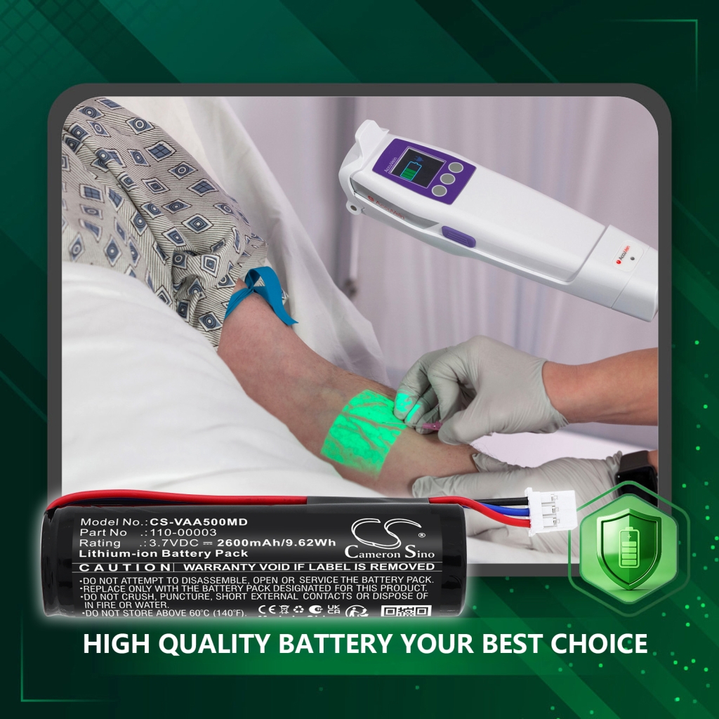Akku yhteensopiva Veins CS-VAA500MD