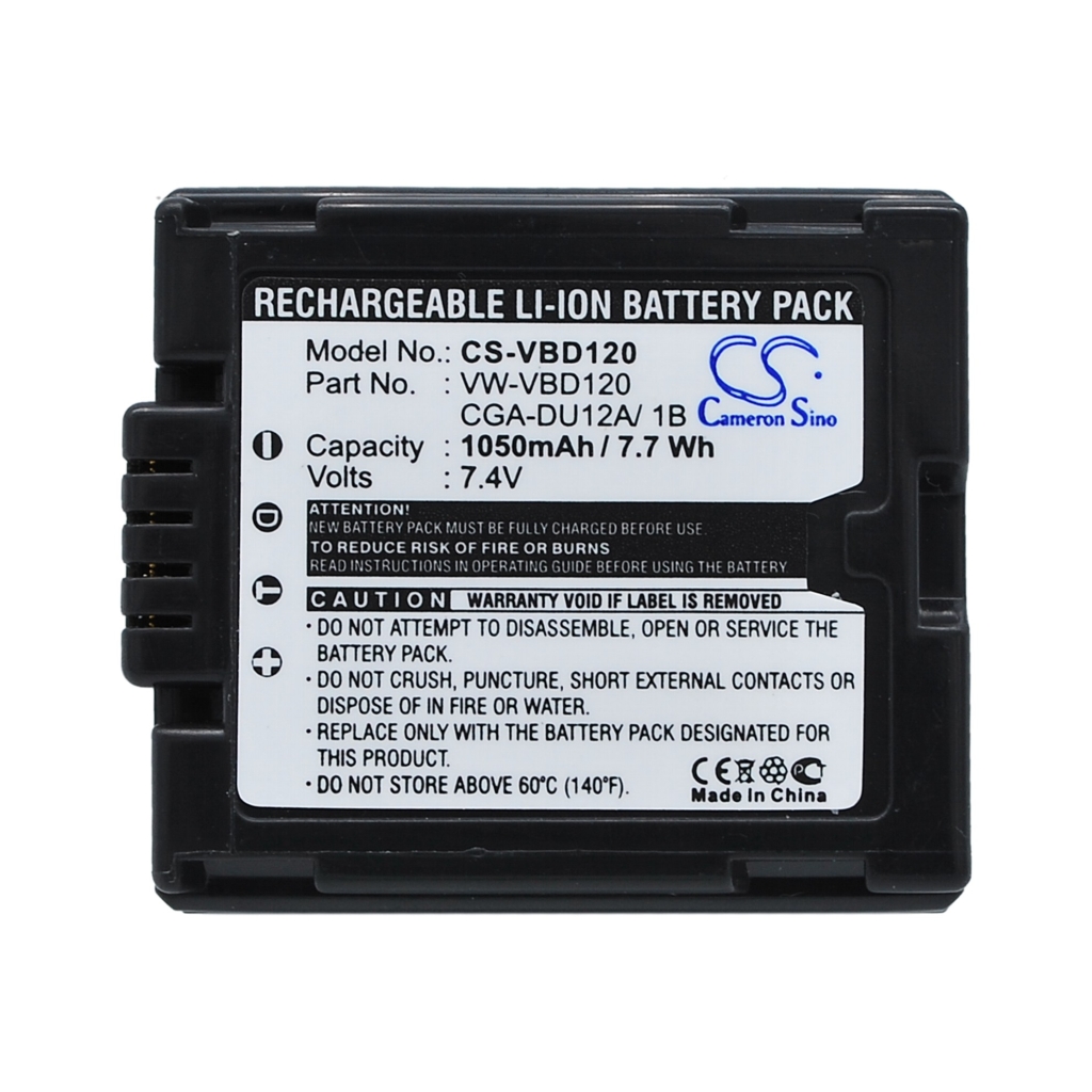 Kameran akku Panasonic DZ-MV750E (CS-VBD120)