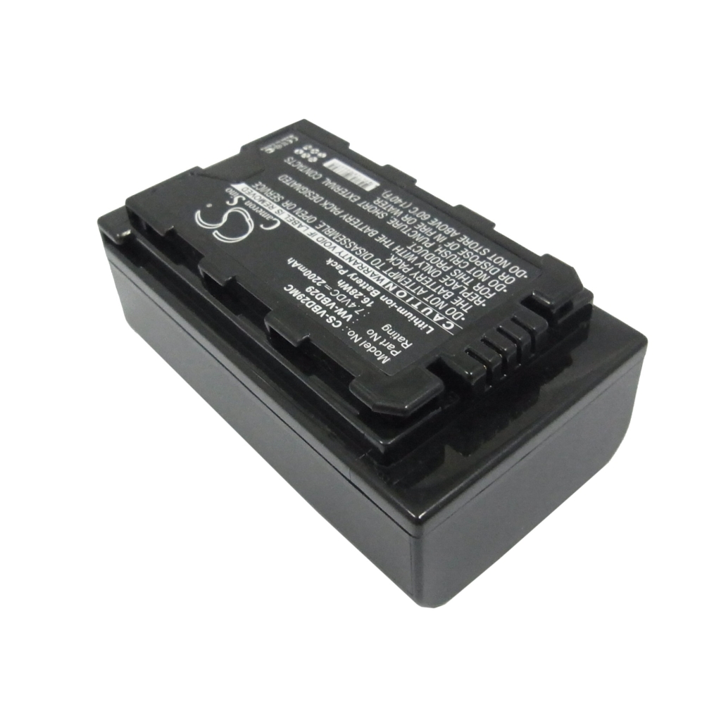 Yhteensopiva akun vaihto Panasonic VW-VBD29