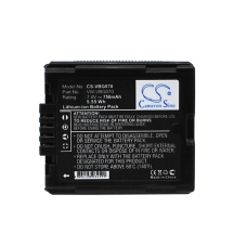 Yhteensopiva akun vaihto Panasonic VW-VBG070,VW-VBG070-K,VW-VBG070A