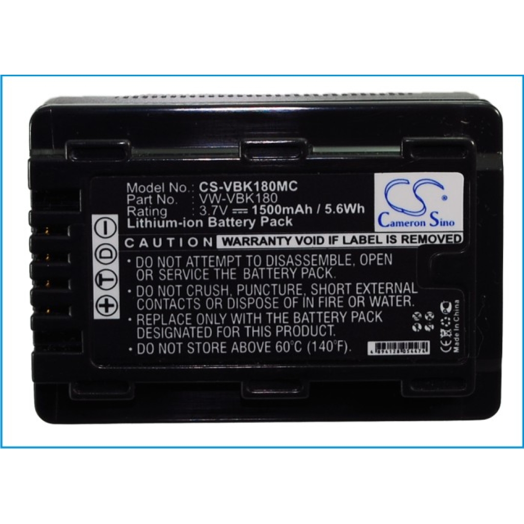 Kameran akku Panasonic CS-VBK180MC