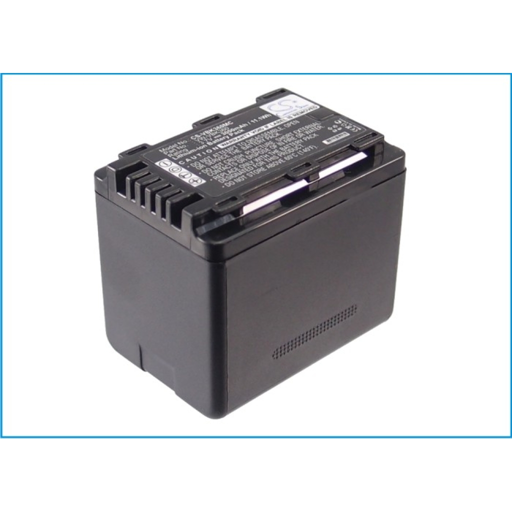 Yhteensopiva akun vaihto Panasonic VW-VBK360