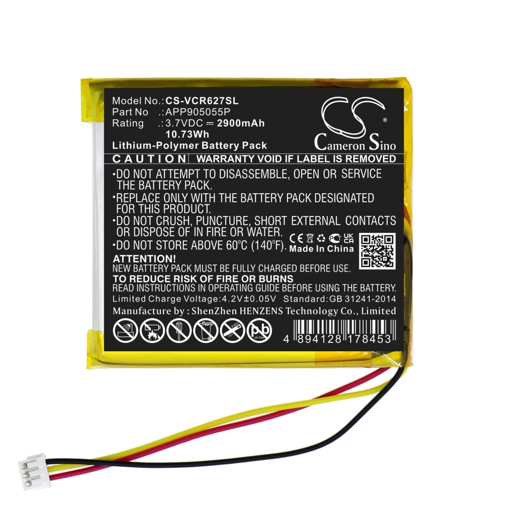 Vahvistimen akku Venturecraft R627 (CS-VCR627SL)