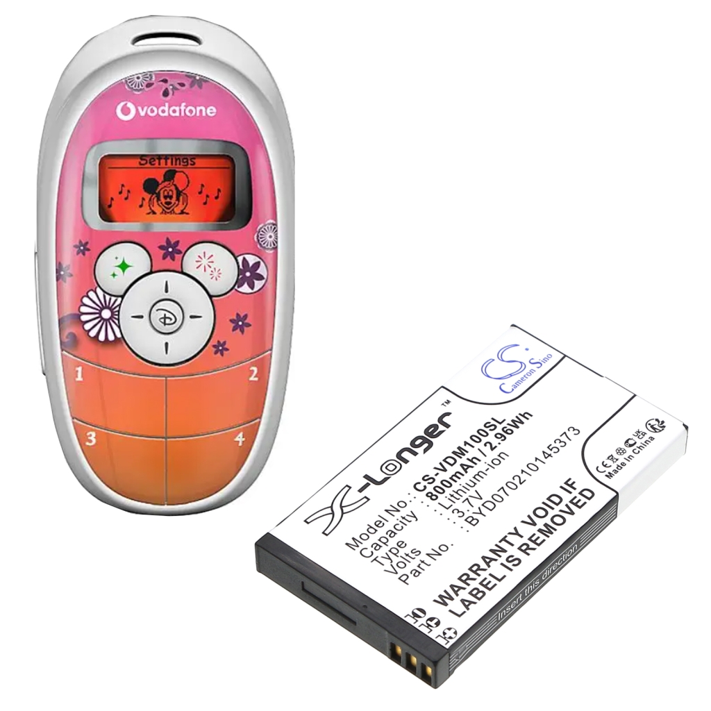 Matkapuhelimen akku Vodafone CS-VDM100SL