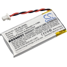 Yhteensopiva akun vaihto Vernier GDX-BAT-300
