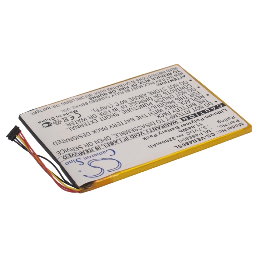 Yhteensopiva akun vaihto ViewSonic MLP486890