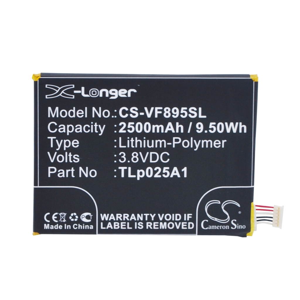 Yhteensopiva akun vaihto Alcatel TLP025A1