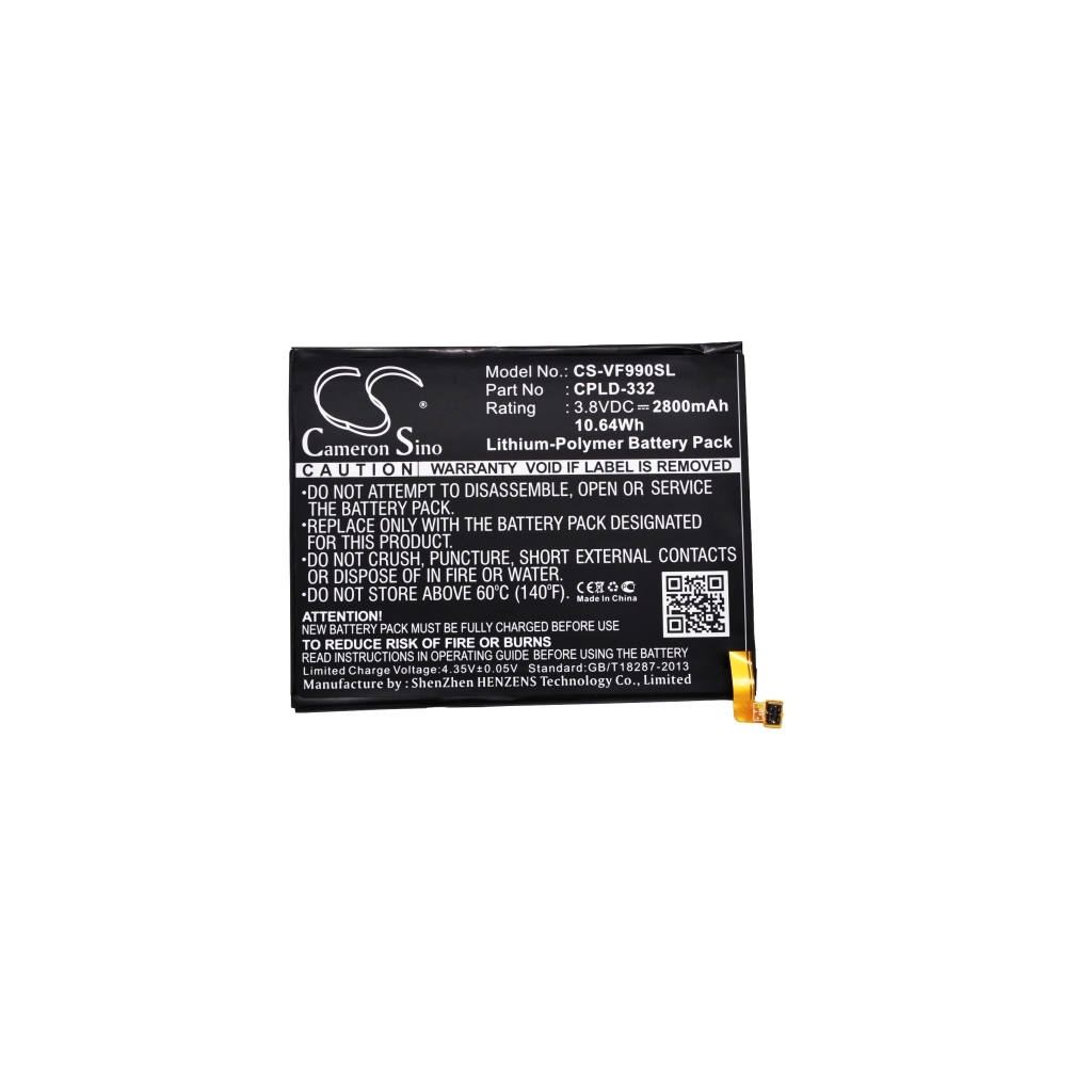 Battery for VODAFONE Smart 4 Max