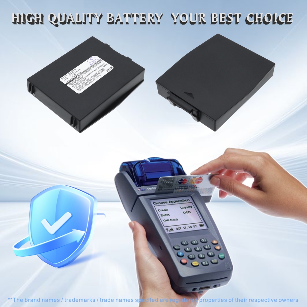 Battery for Verifone Nurit 8010 Wireless Terminal
