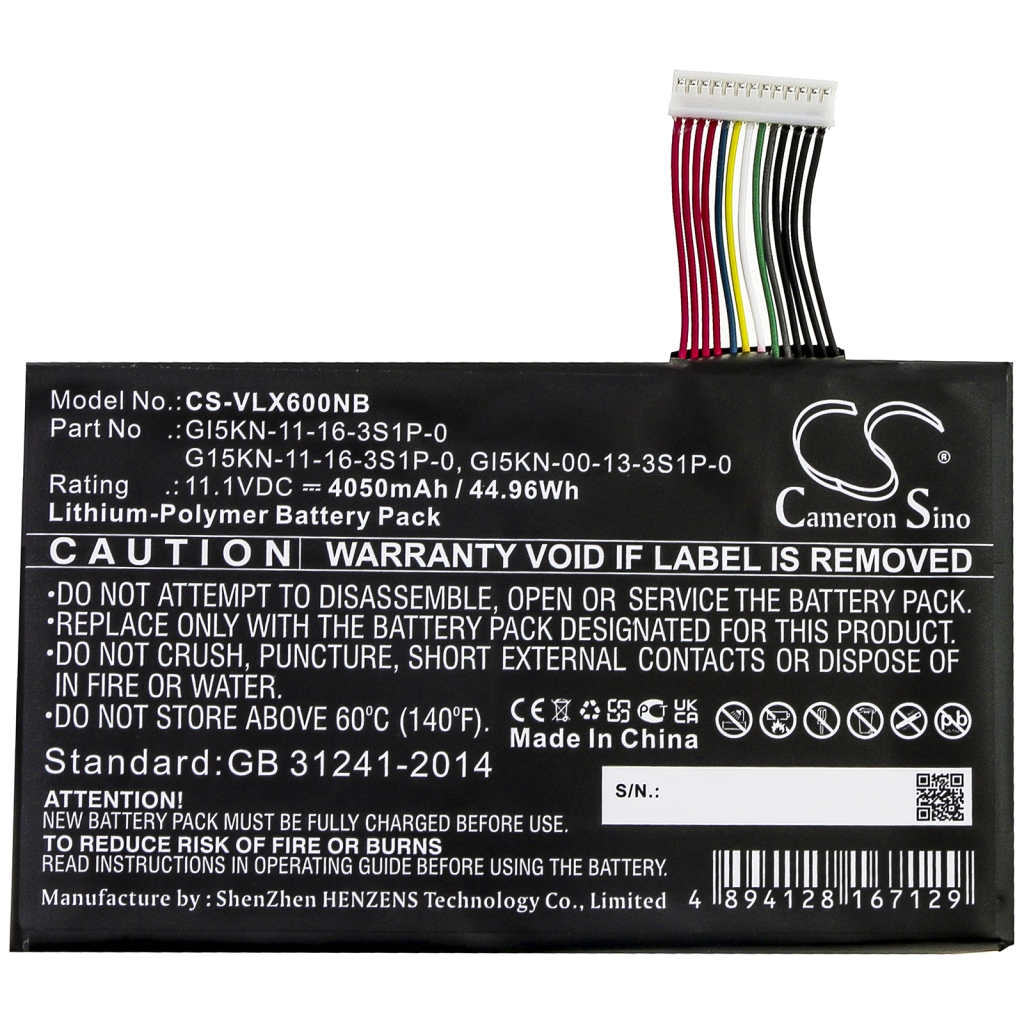 Kannettavan tietokoneen akku Vulcan CS-VLX600NB