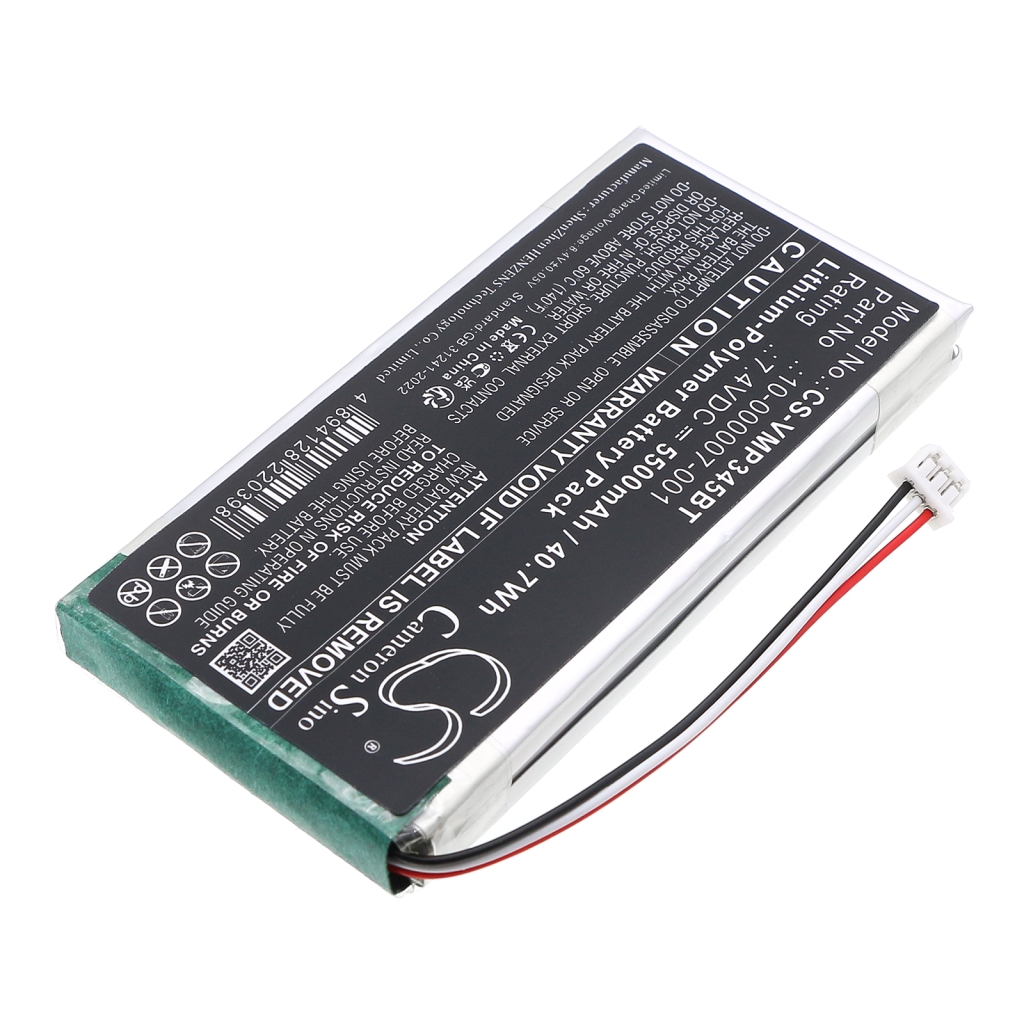 Kotiturvakameran akku Vivint CS-VMP345BT