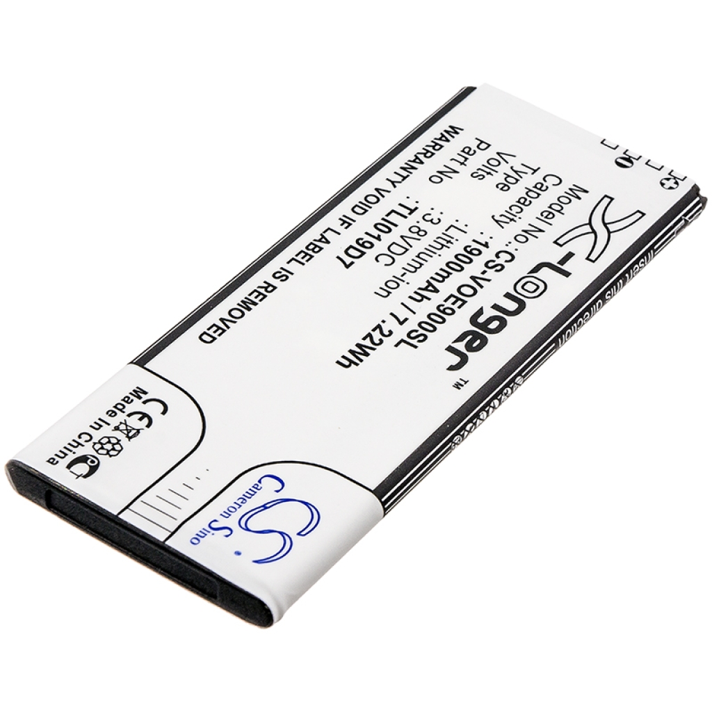Yhteensopiva akun vaihto Alcatel TLI019D7