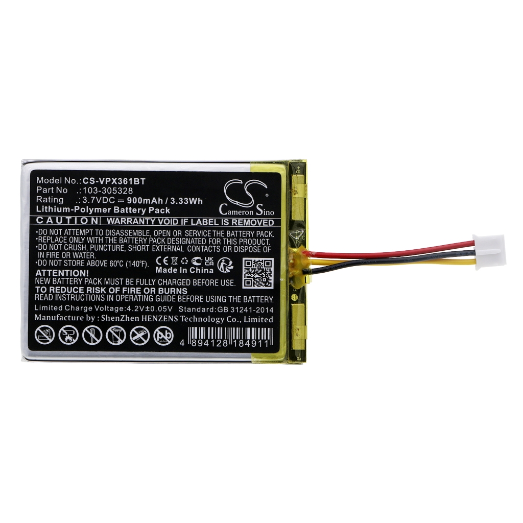 Akut Älykodin akku CS-VPX361BT